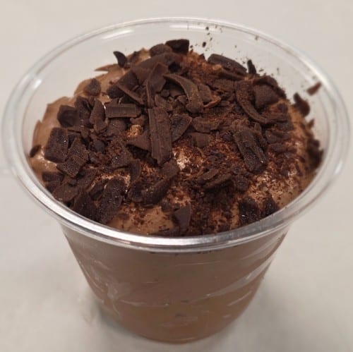 Chocolate Mousse.
