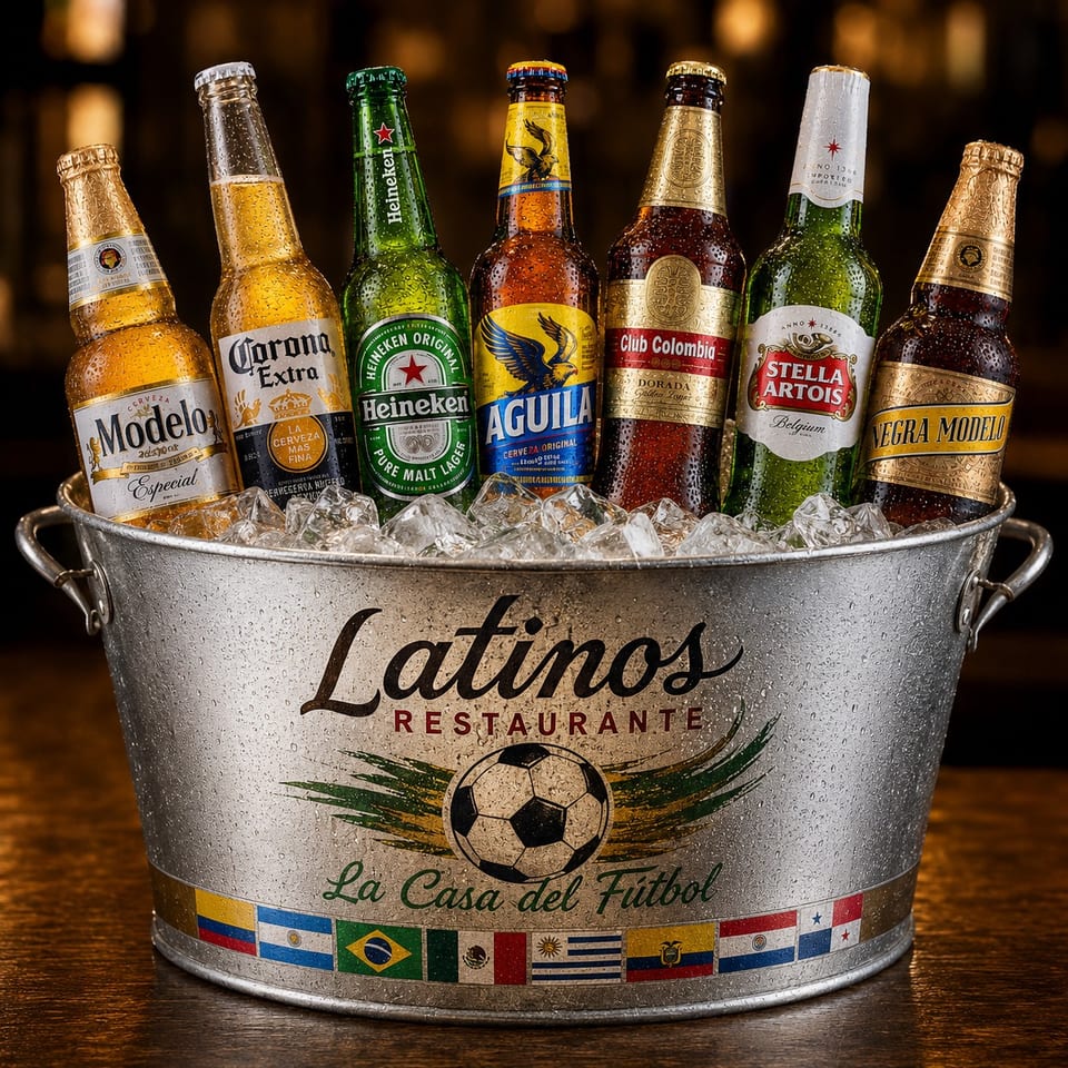 Imported Beer Bucket (Cubeta Importada).