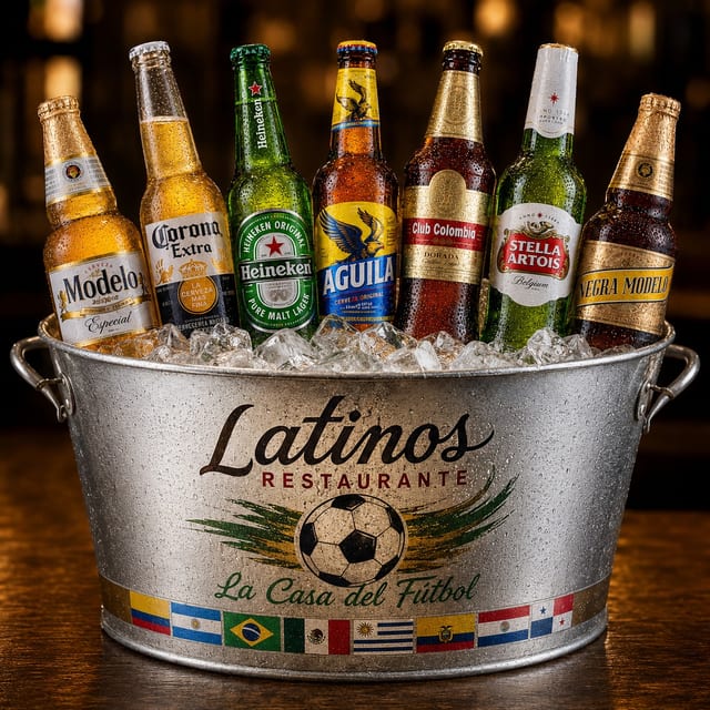 Imported Beer Bucket (Cubeta Importada).