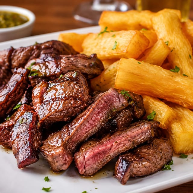 Iscas De Picanhita / Angus Picanha Bites (Small).