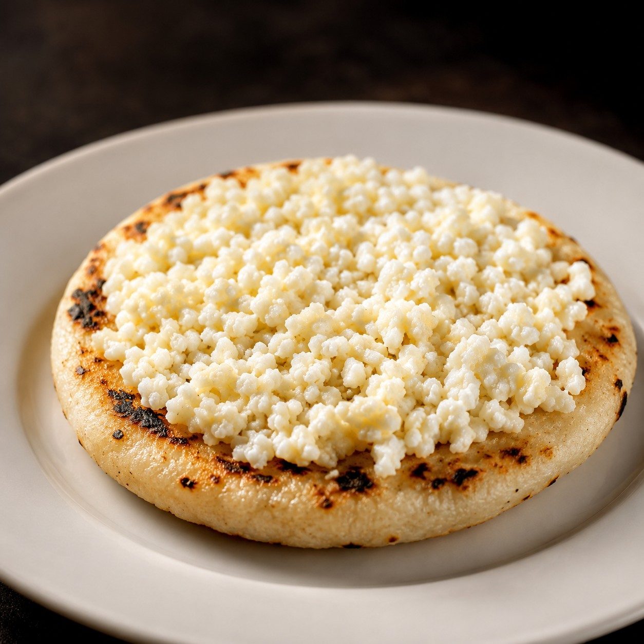Cheese Arepa (Arepa de Queso).