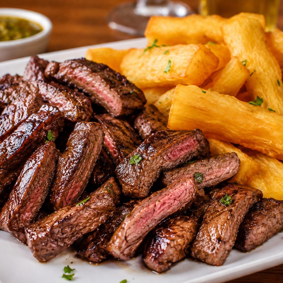 Iscas De Picanha / Angus Picanha Bites.