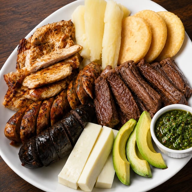 Parrilla venezolana individual.